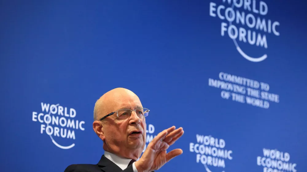World Economic Forum (WEF) Executive Chairman and founder Klaus Schwab attends a news conference in Cologny, near Geneva, Switzerland January 10, 2017. REUTERS/Pierre Albouy