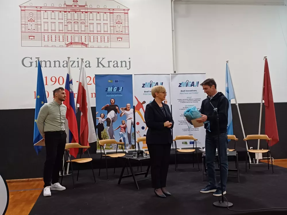 Predsednica republike Nata&scaron;a Pirc Musar je poudarila pomen rednega gibanja mladih. Foto: Tina Jereb