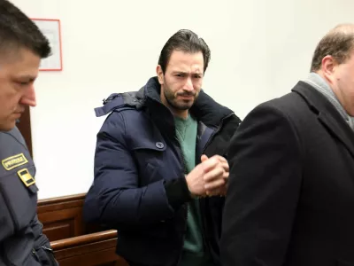 25.01.2024 - sodi&scaron;če, obdolženi Nicu Ovidu MogosFoto: Tomaž Skale