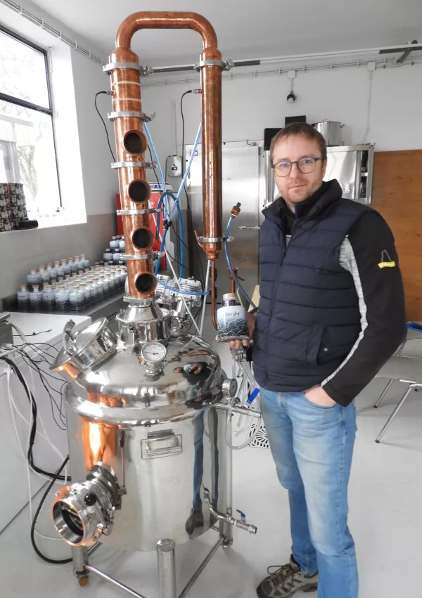 Andrej Sevčnikar hi&scaron;ka borovnic / Foto: Katja Petrovec