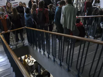 - 01.10.2024 - 1. &scaron;olski dan za &scaron;tudente - Bruci - Filozofska fakulteta v Ljubljani//FOTO: Jaka Gasar