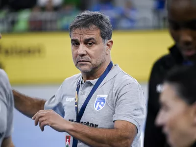 Ambros Mart&iacute;n11.01.2025 Krim Mercator - Ferencvaro&scaron;, deveti krog evropske lige prvakinj v rokometu. FOTO: Nik Erik Neubauer