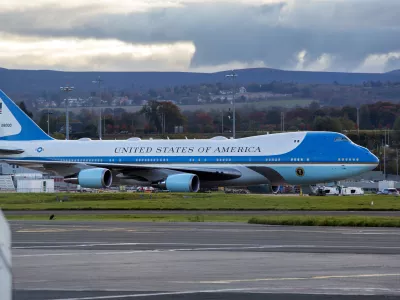 Air Force One na letali&scaron;ču / Foto: Istock