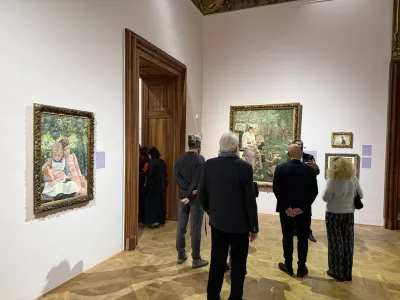 Svet v barvah: Slovensko slikarstvo 1848&ndash;1918Svet v barvah: Slovensko slikarstvo 1848&ndash;1918, otvoritev razstave na Dunaju, Galerija Belvedere