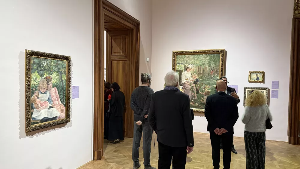 Svet v barvah: Slovensko slikarstvo 1848&ndash;1918Svet v barvah: Slovensko slikarstvo 1848&ndash;1918, otvoritev razstave na Dunaju, Galerija Belvedere