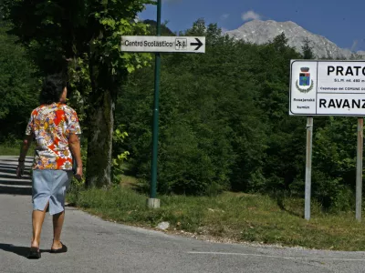 Ravanca (Prato)- REZIJA 2010 - alpska dolina v severovzhodnem delu Furlanije-Julijske krajine.v severovzhodni Italiji, meji na slovenski občini Kobarid in Bovec, sicer pa &scaron;e na italijanske občine Bene&scaron;ke Slovenije//FOTO: Bojan Velikonja / Foto: Bojan Velikonja