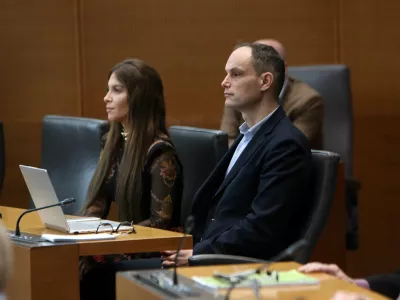 27.01.2025 -redna seja DZ, poslanska vpra&scaron;anja predsedniku vlade, Robrt BolobAnže Logar, Eva Eva Irgl Foto: Tomaž Skale