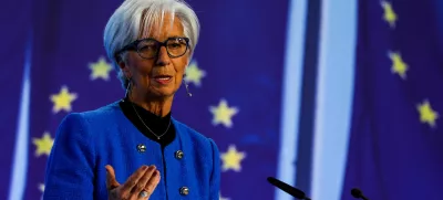 Evropska centralna banka pod vodstvom Christine Lagarde je ponovno znižala temeljne obrestne mere za 0,25 odstotne točke. Foto: Reuters