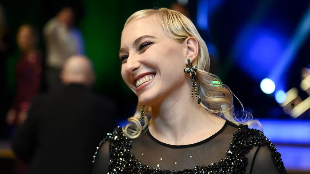 Janja Garnbret11.12.2024 Prireditev &scaron;portnik leta, Cankarjev dom. FOTO: Nik Erik Neubauer