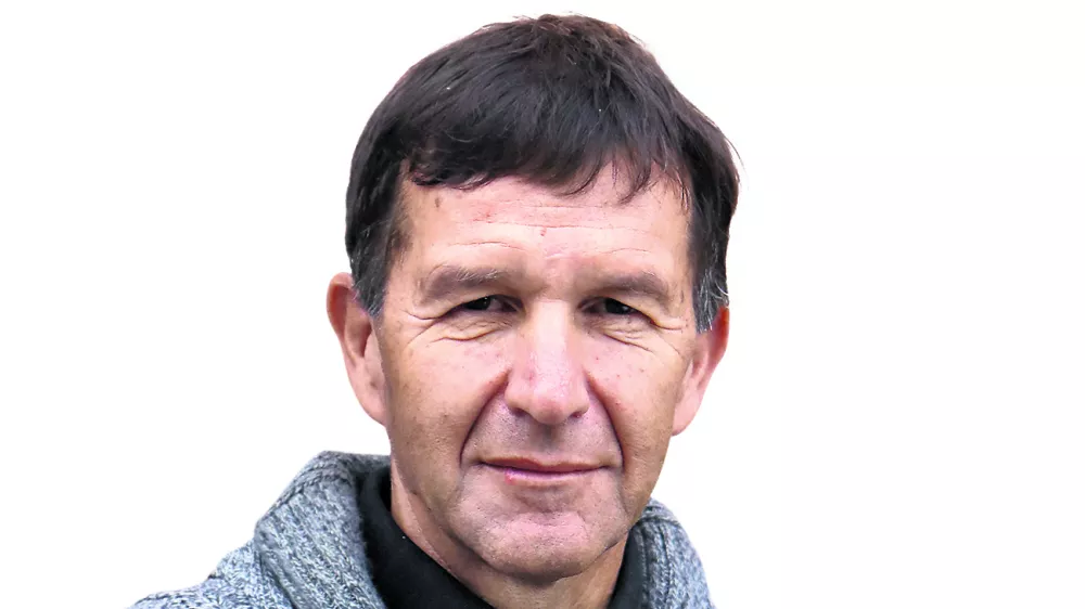 07.01.2025. - Bogdan Bi&scaron;čak, politični analitik, biv&scaron;i politik strank LDS in Zares.//FOTO: Bojan Velikonja