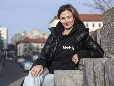 - 21.01.2025 - Slovenska gledali&scaron;ka režiserka in nagrajenka Pre&scaron;ernovega sklada Nina Rajić Kranjac//FOTO: Jaka Gasar