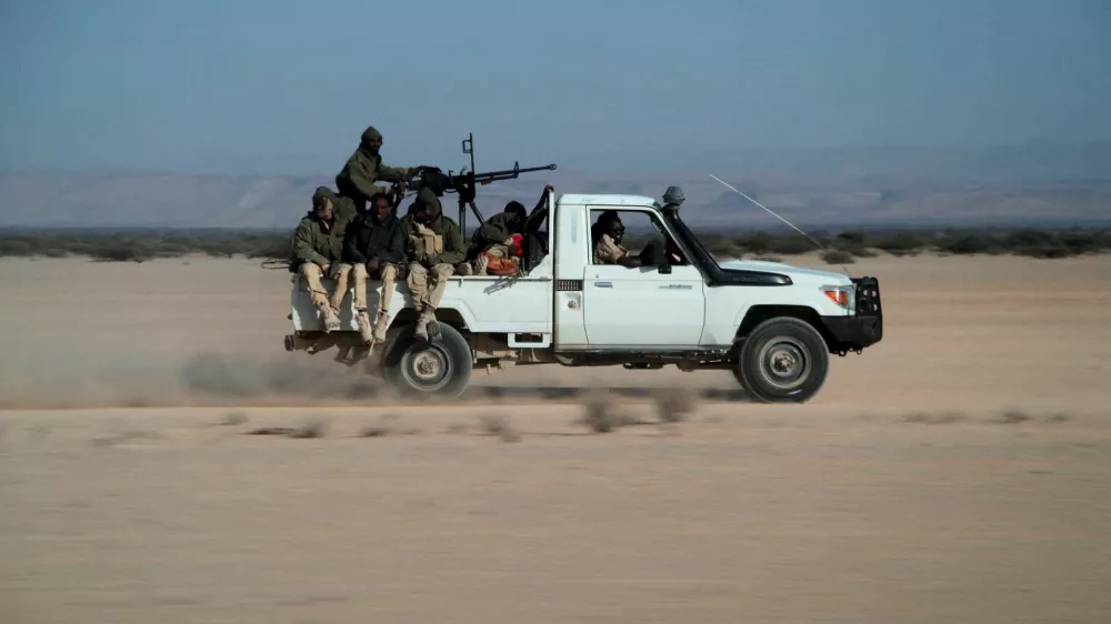 Puntland security forces hold position after capturing an ISIS base in Cal Miskaad mountain range in Bari, east of the Gulf of Aden in the city of Bosasso, Puntland region, Somalia January 25, 2025 REUTERS/Feisal Omar
