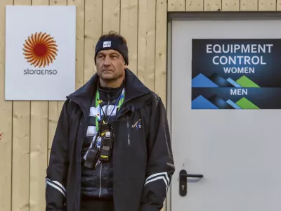 Sandro Pertile, direktor tekmovanja za svetovni pokal pri FIS- 04.03.2023 - 43. Svetovno prvenstvo v nordijskem smučanju PLANICA 2023 - največji &scaron;portni dogodek v zgodovini Slovenije, - - smučarski skoki - ekipna tekma za mo&scaron;ke na veliki skakalnici //FOTO: Luka Cjuha