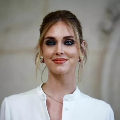 FILE PHOTO: Chiara Ferragni poses during a photocall before Dior Haute Couture Fall/Winter 2023-2024 collection show in Paris, France, July 3, 2023. REUTERS/Sarah Meyssonnier/File Photo