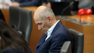 27.01.2025 -redna seja DZ, poslanska vpra&scaron;anja predsedniku vlade, Robrt BolobJanez Jan&scaron;a, spi, počivaFoto: Tomaž Skale