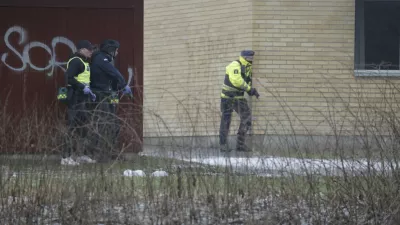 A major police operation is underway at Risbergska School in &Ouml;rebro, Sweden, on February 4, 2025, following reports of a serious violent crimePhoto: Kicki Nilsson / TT / Code 11380,Image: 960064097, License: Rights-managed, Restrictions:, Model Release: no