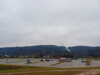 Stanežiče p+r parkiri&scaron;če