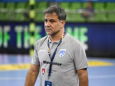 Ambros Mart&iacute;n11.01.2025 Krim Mercator - Ferencvaro&scaron;, deveti krog evropske lige prvakinj v rokometu. FOTO: Nik Erik Neubauer