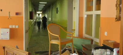 DOm starejših Črnomelj. Dan po požaru. Foto: Dragana Stanković / Foto: Dragana Stanković