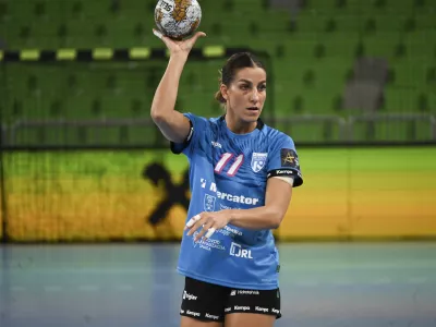 Abina Ana14.09.2024 Rokomet, liga prvakinj, Krim Mercator - Nyk&ouml;bing FOTO: Nik Erik Neubauer