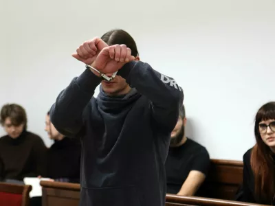 11.12.2024 - sodi&scaron;če, obtoženi Luka BohnecFoto: Tomaž Skale