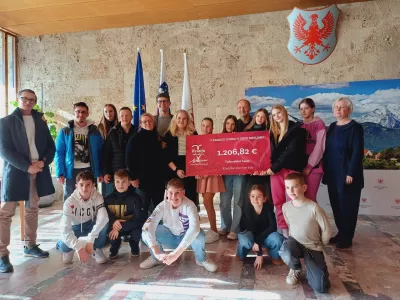 V okviru akcije so organizirali tudi več različnih dogodkov, skupen znesek zbranih sredstev pa je zna&scaron;al dobrih 15.000 evrov. Foto: Tina Jereb