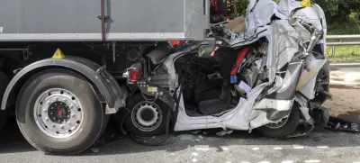 Ilustrativna slika prometne nesreče / Foto: Jaka Gasar/dokumentacija