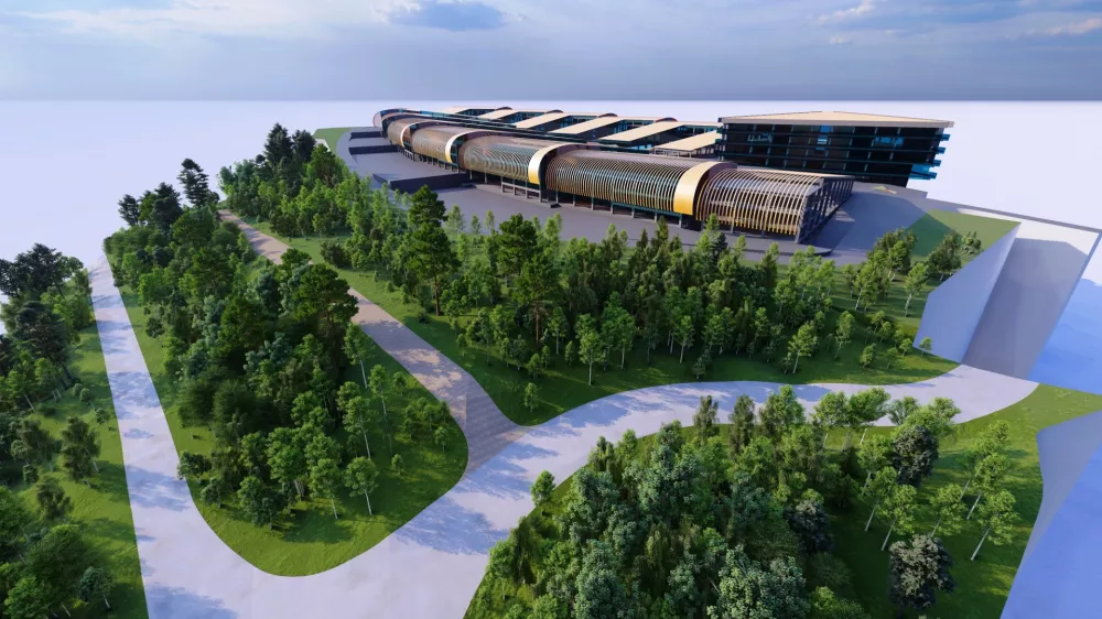 Na Lakonci nad Trbovljami bo zraslo Mesto akrobatov, kampus tehnolo&scaron;kih podjetij. Foto: Dewesoft