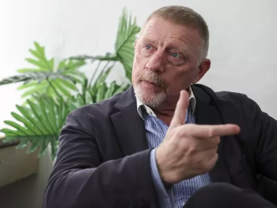 - 20.09.2024 - biv&scaron;i nem&scaron;ki teni&scaron;ki as, Boris Becker //FOTO: Jaka Gasar