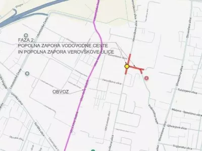 Prenavlja se Vodovodna cesta in Verov&scaron;kova ulica
