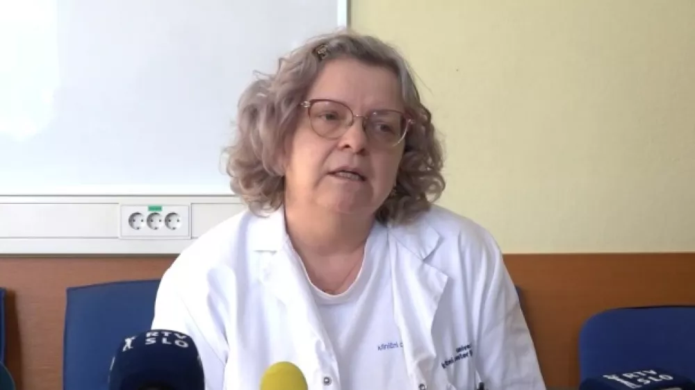 Predstojnica Dermatovenerolo&scaron;ke klinike UKC Ljubljana Tanja Planin&scaron;ek Ručigaj. Foto: STA