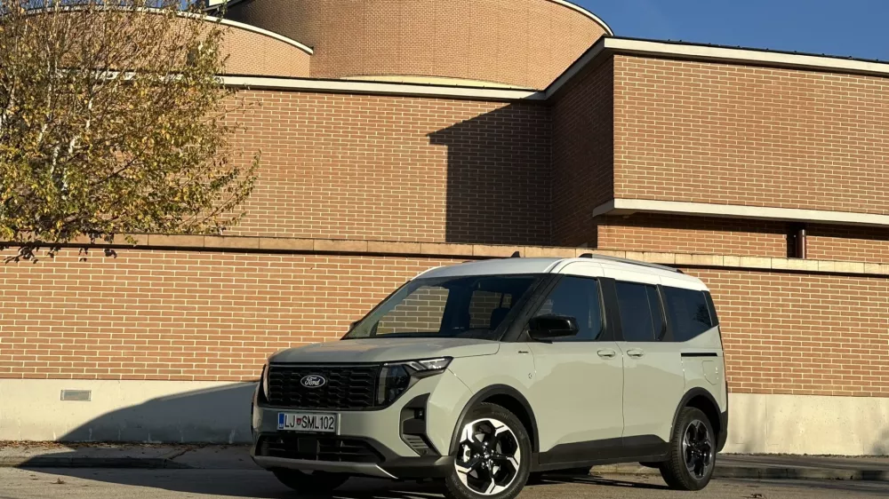 Ford tourneo courier / Foto: Matjaž Terzič