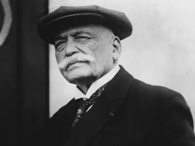 Auguste Escoffier (1846&ndash;1935) okoli leta 1925 / Foto: Getty Images