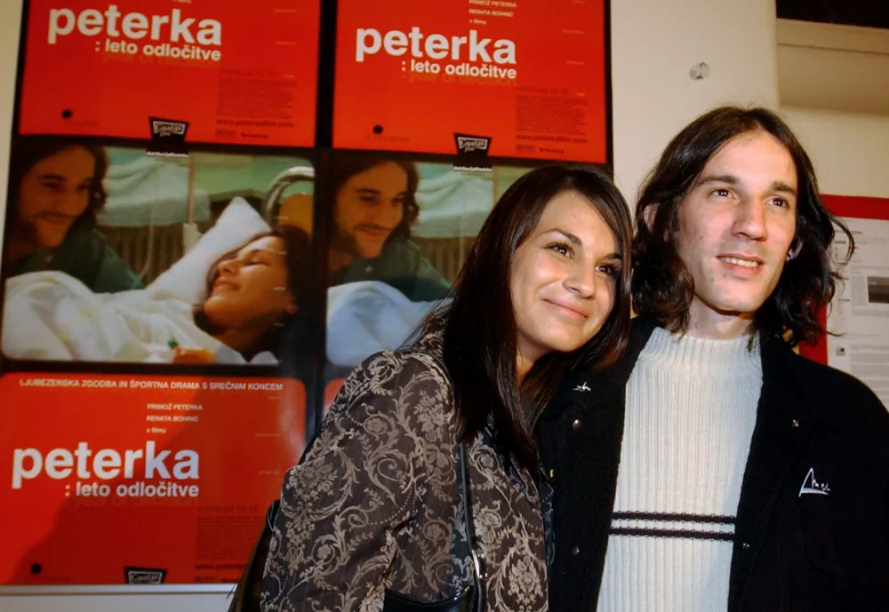 film - Peterka - Leto odločitve, Renata Bohinc, Primož Peterka / Foto: Bojan Velikonja
