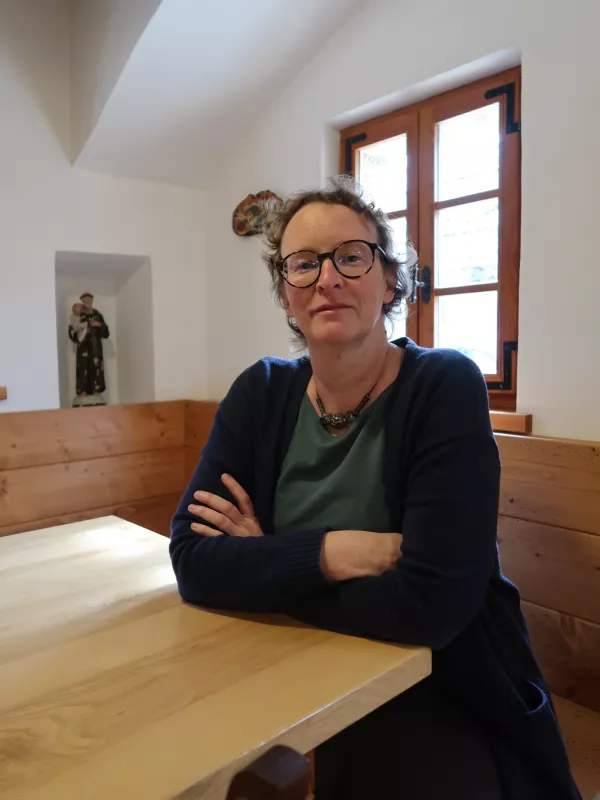 &Scaron;enkova domačuja, Jezersko, kulturna dedi&scaron;čina, Sa&scaron;a Ro&scaron;kar, konservatorka ZVKDS, enota Kranj / Foto: Nata&scaron;a Bucik Ozebek