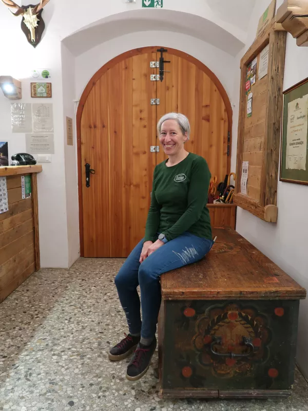 &Scaron;enkova domačuja, Jezersko, kulturna dedi&scaron;čina, lastnica domačije Polona Virnik Karničar / Foto: Nata&scaron;a Bucik Ozebek