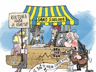 Ilustracija Jože Trobec / Foto: Ilustracija Jože Trobec