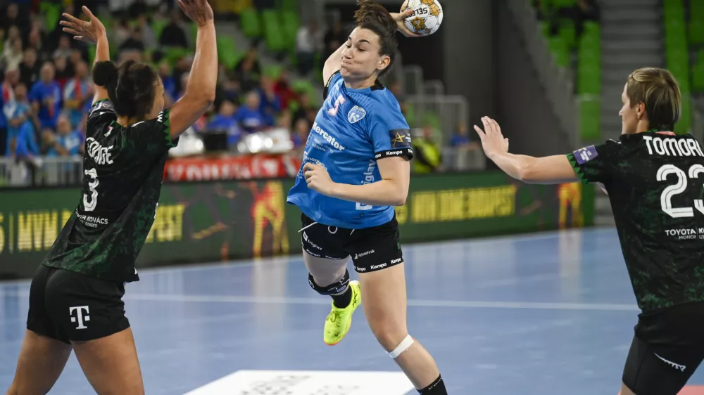 Tja&scaron;a Stanko11.01.2025 Krim Mercator - Ferencvaro&scaron;, deveti krog evropske lige prvakinj v rokometu. FOTO: Nik Erik Neubauer