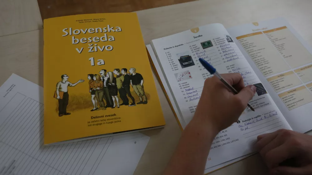 - simbolična fotografija - slovenski jezik - sloven&scaron;čina- 03.07.2019 &ndash; Filozofska fakulteta v Ljubljani - 38. Poletna &scaron;ola slovenskega jezika 2019 - delovni zvezek - simbolična fotografija - sloven&scaron;čina //FOTO: Luka Cjuha.