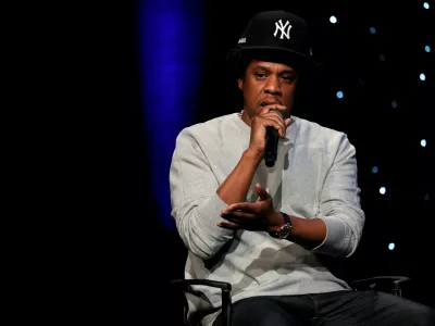 Shawn "Jay-Z" Carter, a founding partner of Reform Alliance, a newly formed organization to reform the U.S. criminal justice system, speaks during the Reform Alliance launch event in New York City, New York., U.S., January 23, 2019. REUTERS/Mike Segar