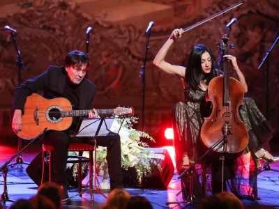 Vlado Kalember in Ana Rucner tudi po ločitvi ohranjata prijateljski in profesionalni odnos. F Pixsell