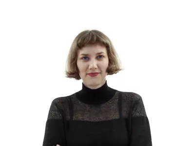 Veronika Zakonj&scaron;ekZA ONLINE - Redakcija Dnevnik 2024 - portreti za komentarje in kolumne - kolumnisti - komentatorji &ndash; novinarji - portret //FOTO: Luka Cjuha