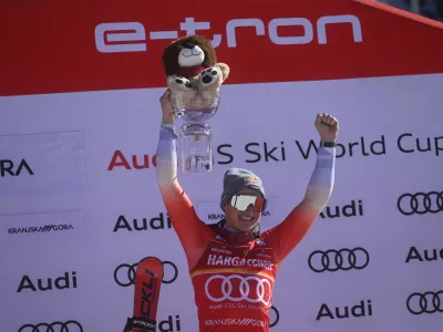 Marco Odermatt- 11.03.2023 &ndash; Kranjska Gora &ndash; 62. Pokal Vitranc - alpsko smučanje &ndash; svetovni pokal - veleslalom, mo&scaron;ki //FOTO: Nik Erik Neubauer