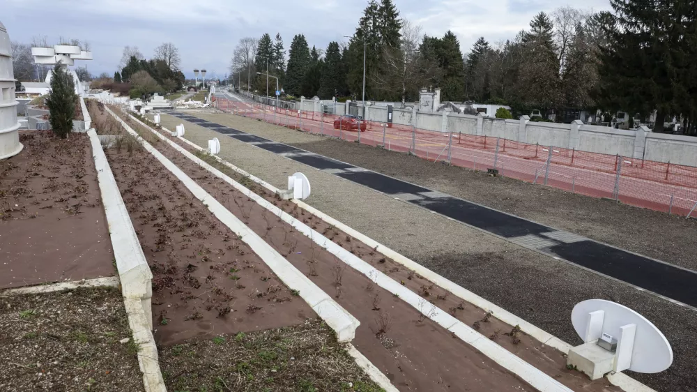- 28.02.2025 - Žale, kjer občina &scaron;iri pokopali&scaron;če//FOTO: Jaka Gasar