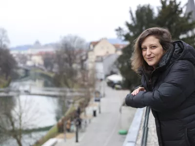 - 06.02.2025 - filmska režiserka in scenaristka Ur&scaron;ka Djukić//FOTO: Jaka Gasar