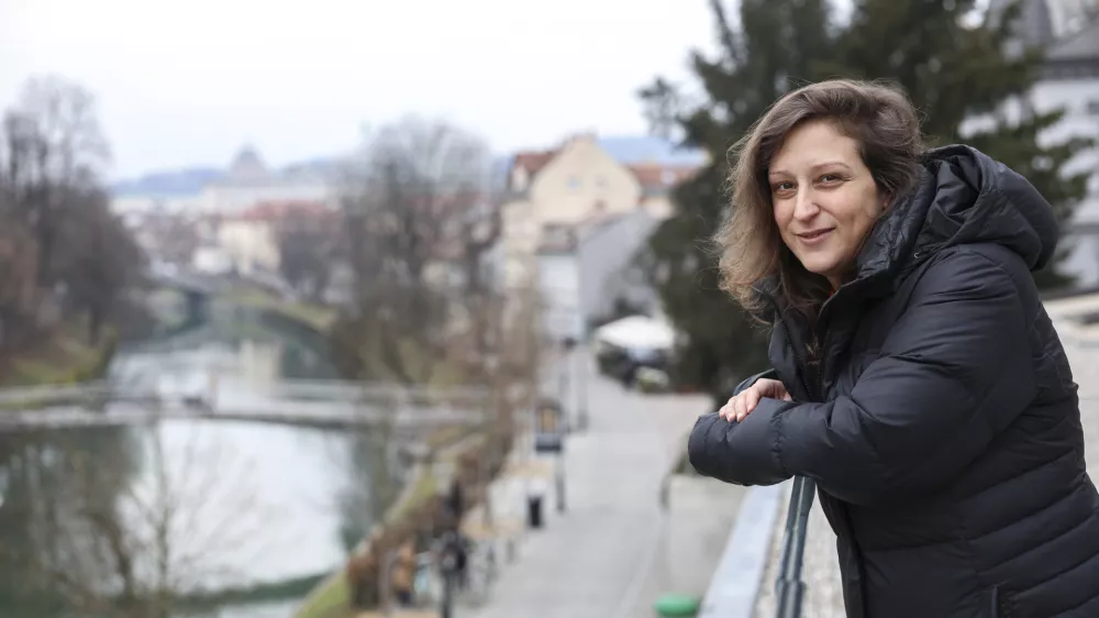 - 06.02.2025 - filmska režiserka in scenaristka Ur&scaron;ka Djukić//FOTO: Jaka Gasar