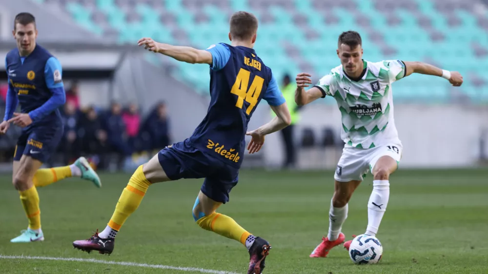02.03.2025 - stadion Stožice - nogomet - Olimpija: CeljeFoto: Luka Cjuha