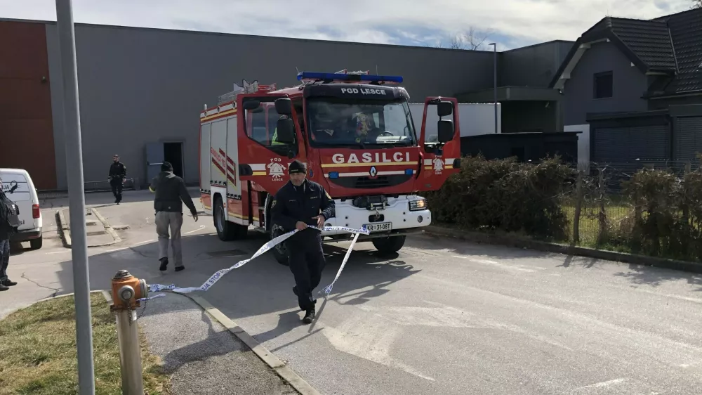 požar tu&scaron; lesce