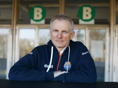 04.03.2025 - Podpredsednik upravnega odbora in izvr&scaron;ni direktor dru&scaron;tva:mag. Ale&scaron; Jerala&nbsp; ACH Volley odbojkaFoto: Luka Cjuha