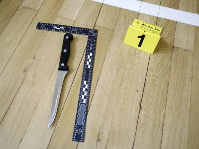 Nesrečnico je zabodel najmanj 12-krat. Komaj je preživela. Fotografija je simbolična. F Matjaž Ru&scaron;t R